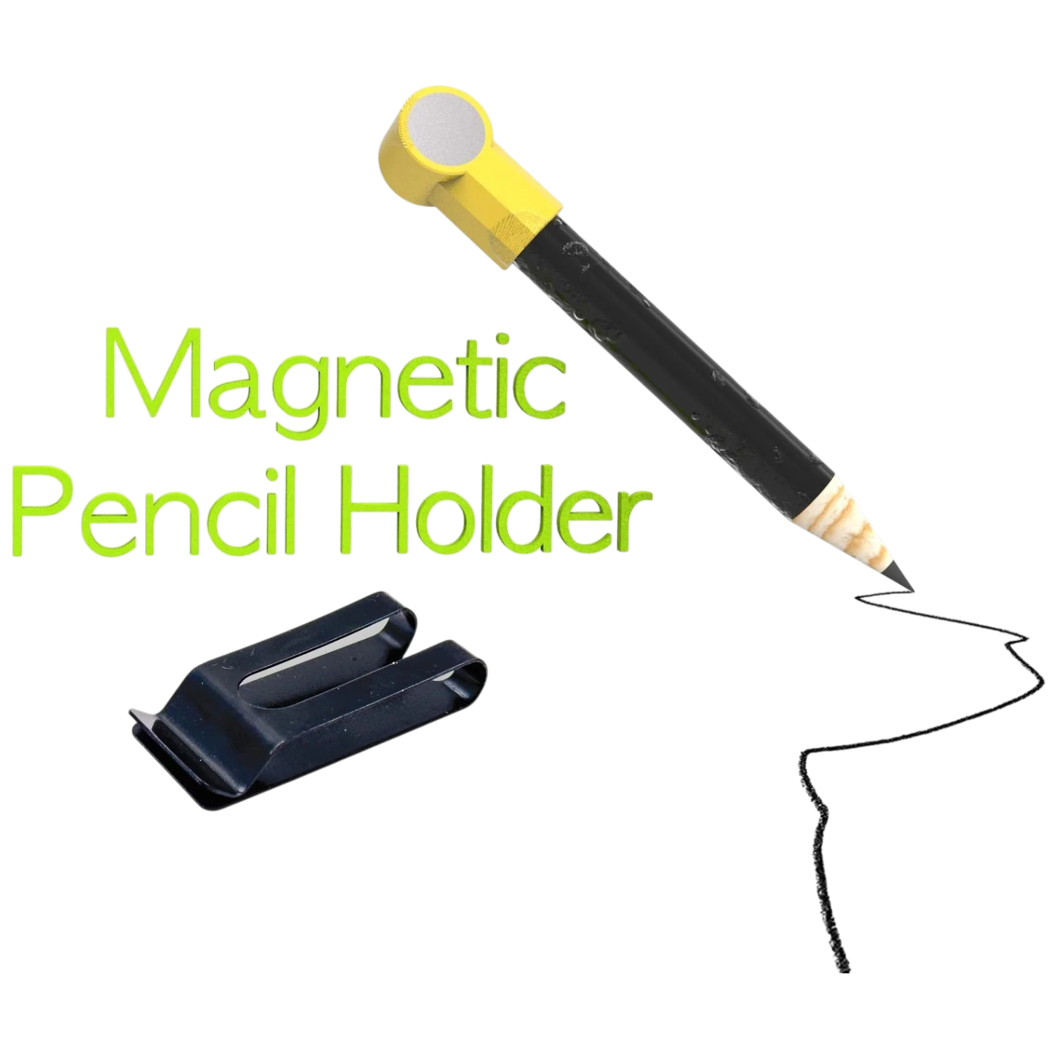 Magnetic Pencil Holder for Craftsmen - Keep Your Tools at Hand