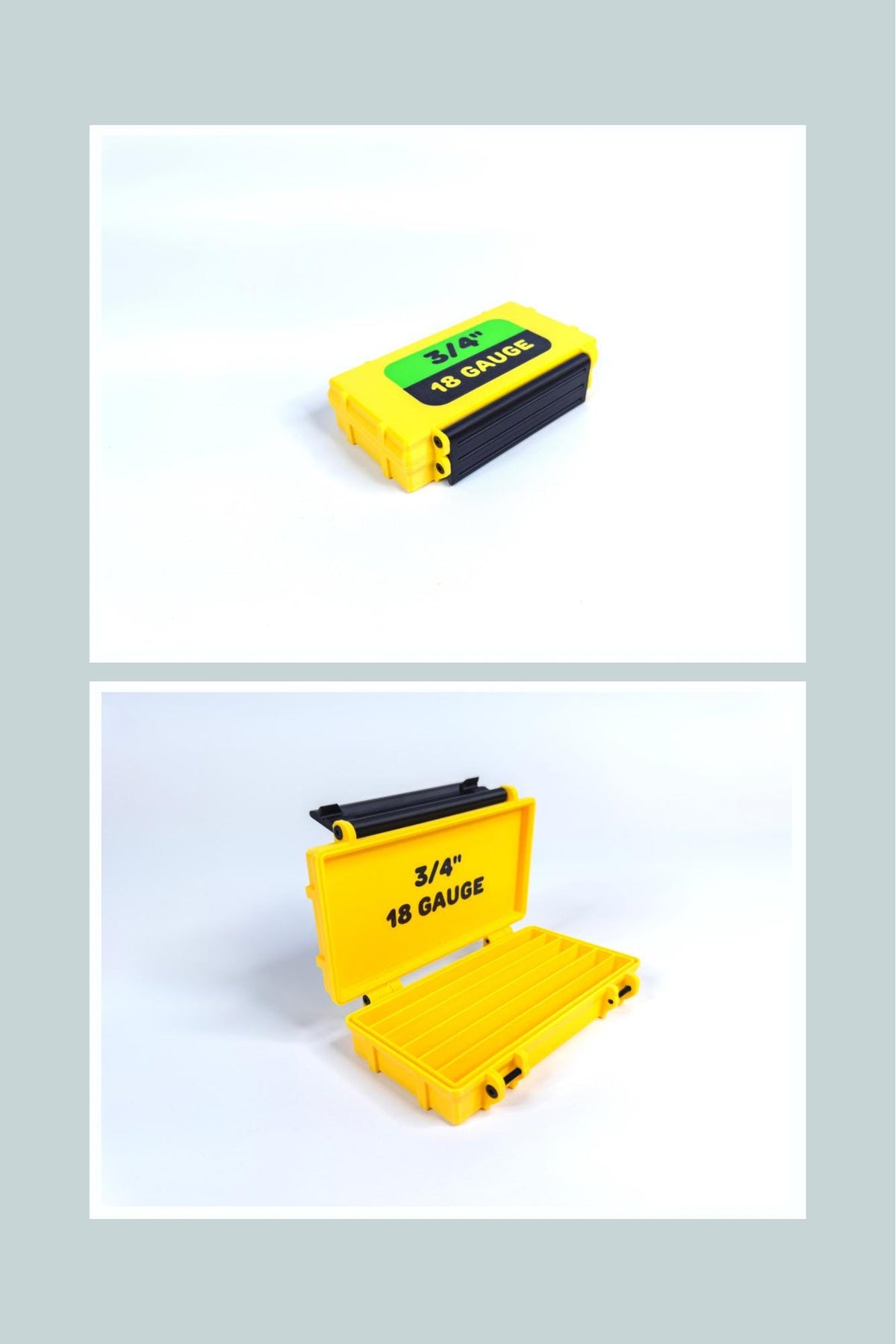 18 Gauge Straight Brad Nail Organizer Box (5/8" - 2") | ProBrad Case