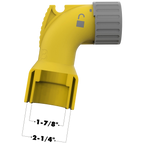 Dust Port Adapter Elbow with Bucket Hook for DeWALT Corded Miter Saws 3DKUB
