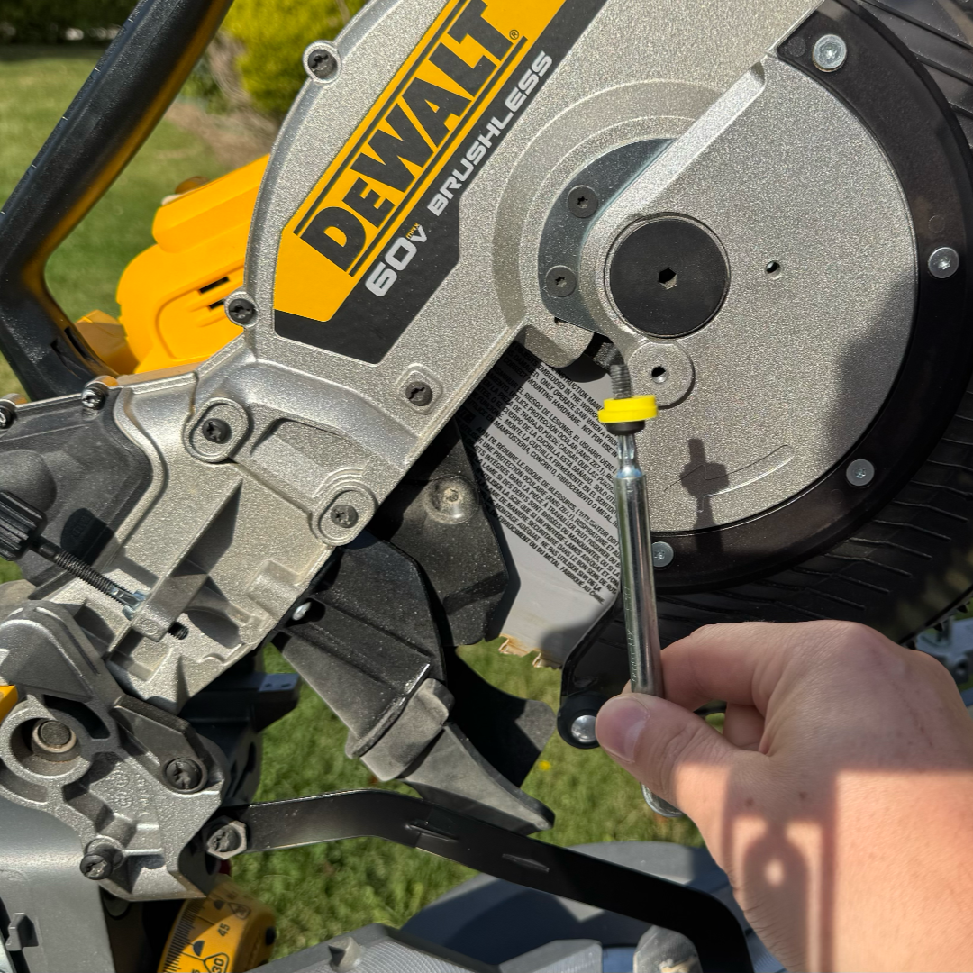 Blade Guard Linkage Spacer for DeWALT DCS781 60V MAX Miter Saw – Eliminates Guard Play & Clunking