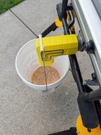 Sawdust Extraction Adapter. Tool and Equipment for Table Saw. Sawdust Collection. Option with two hooks available.