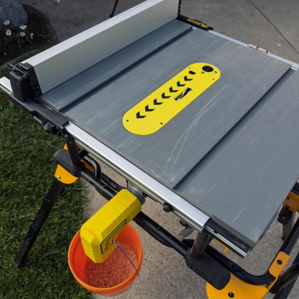 Dado Zero Clearance Insert for DeWALT DWE7491 / DWE7491RS Table Saws (7/8" Stacked Dado)