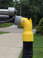 Dust Port Adapter Elbow with Bucket Hook for DeWALT Corded Miter Saws 3DKUB