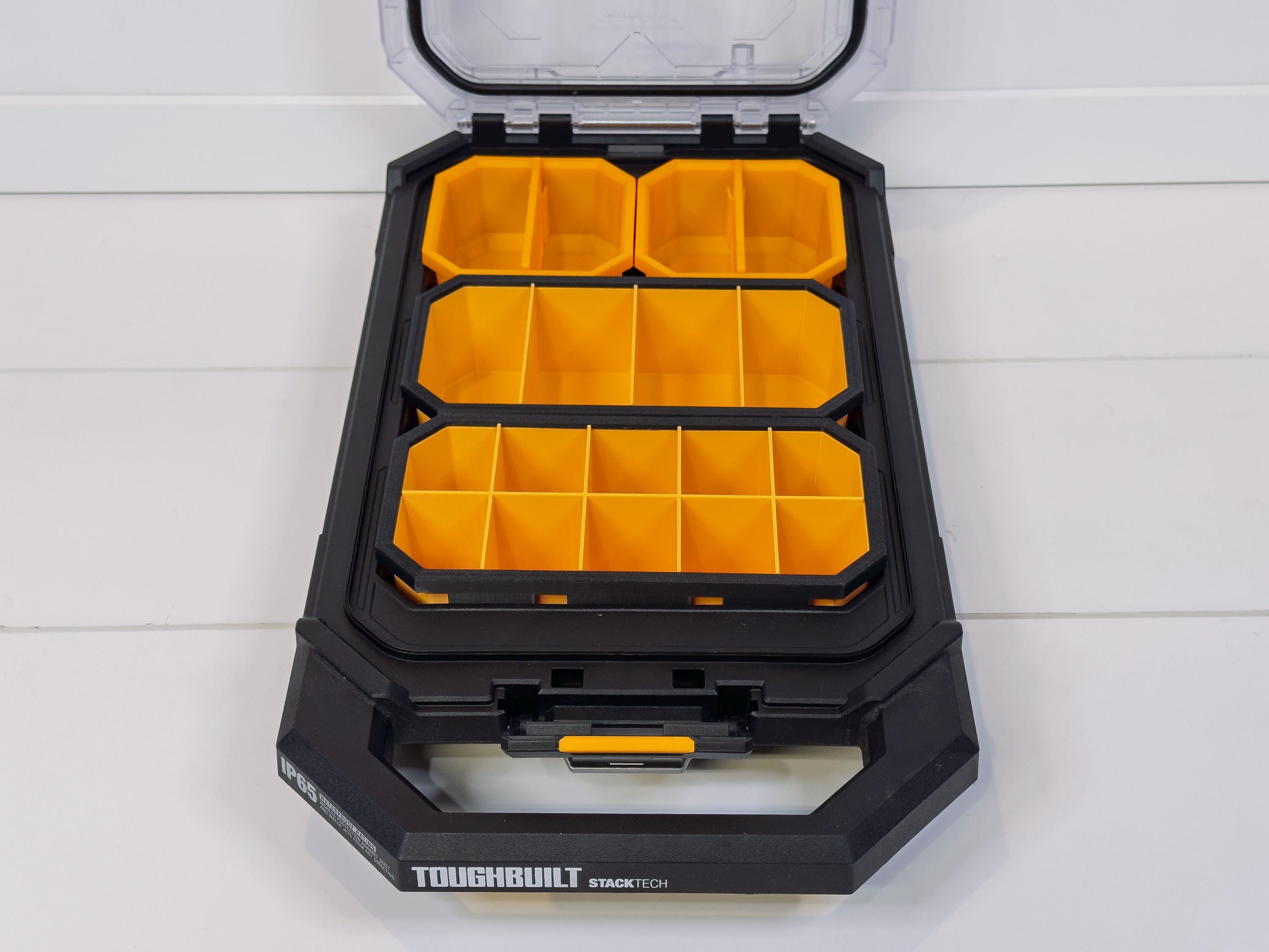 Containers for the ToughBuilt StackTech Storage System, Long Bin